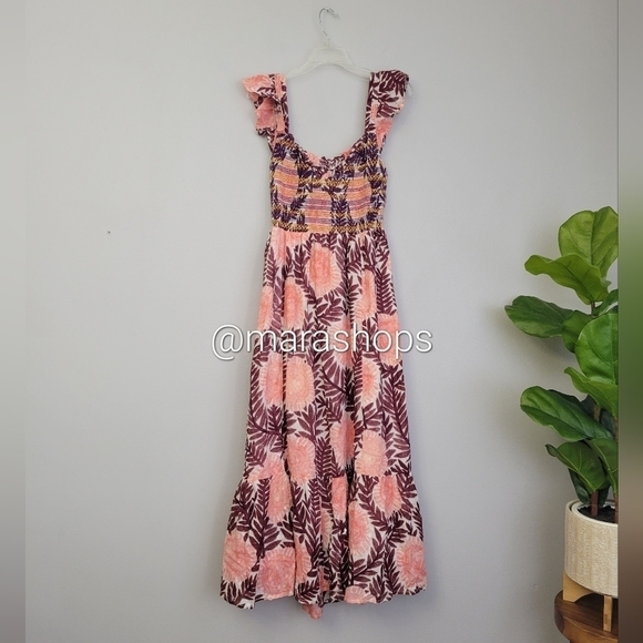 Cecilia Pettersson Smocked Maxi Dress - Picture 2 of 4